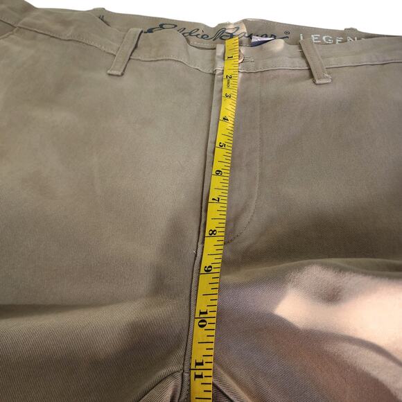 Eddie Bauer Mens Classic Fit Legendwash Pants Size 38 X 34 Saddle Khaki Cotton - Picture 13 of 15
